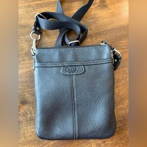 Coach Black Leather crossbody